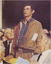 Norman Rockwell- freedom of speech